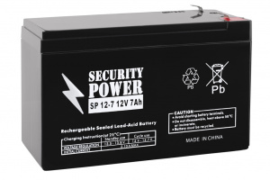 Аккумуляторная батарея Security Power SP 12-7 F1 12V/7Ah
