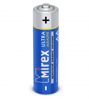 картинка Элемент питания 1,5V AA/LR6 Mirex Alkaline 4SH от Кипер Трэйд