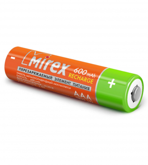 картинка Аккумуляторная батарея AAA/HR03 1,2V/600mAh Mirex 4BP от Кипер Трэйд