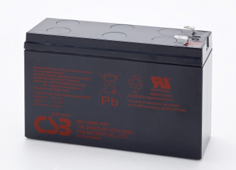 картинка Аккумуляторная батарея CSB HR 1224W F2 12V/6.4Ah Slim от Кипер Трэйд