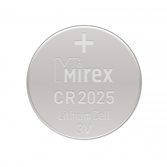 картинка Элемент питания Mirex CR2025 3V от Кипер Трэйд