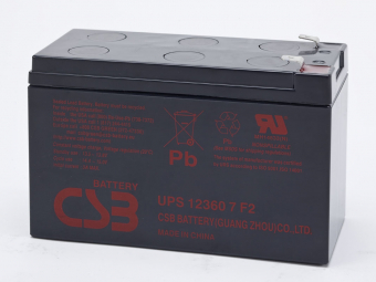 картинка Аккумуляторная батарея CSB UPS 12360 7 F2 12V/7.5Ah от Кипер Трэйд