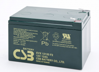 картинка Аккумуляторная батарея CSB EVX 12120 F2 12V/12Ah от Кипер Трэйд