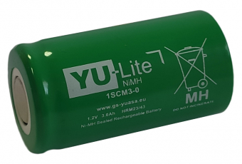 картинка Аккумуляторная батарея SC 1,2V/3000mAh NiMH YU-Lite (1SCM3-0) от Кипер Трэйд