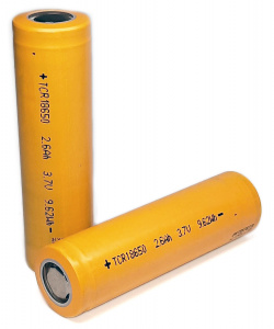 Аккумуляторный элемент 18650 Li-ion 3.7V/2600mAh TCR18650