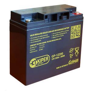 картинка Аккумуляторная батарея Kiper GP-12200 12V/20Ah от Кипер Трэйд