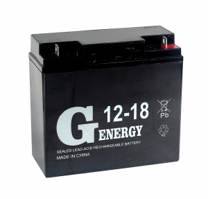 картинка Аккумуляторная батарея G-energy 12-18 от Кипер Трэйд