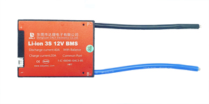 Плата BMS Daly Li-lon 3S40A 12V 40A