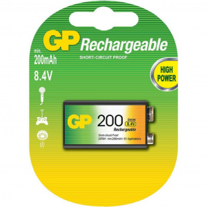 картинка Аккумуляторная батарея Крона/HR22 8,4V/200mAh GP BP от Кипер Трэйд