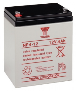 картинка Аккумуляторная батарея YUASA NP4-12 12V 4Ah от Кипер Трэйд