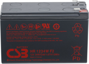 картинка Аккумуляторная батарея CSB HR 1234W F2 12V/9Ah от Кипер Трэйд