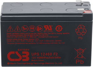 Аккумуляторная батарея CSB UPS 12460 F2 12V/9Ah