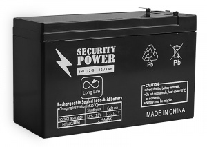 Аккумуляторная батарея Security Power SPL 12-9 F2 12V/9Ah