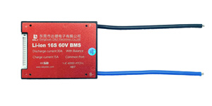 Плата BMS Daly Li-lon 16S30A 60V 30A