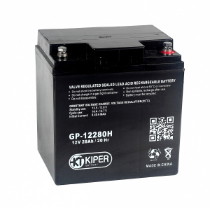 картинка Аккумуляторная батарея Kiper GP-12280H 12V/28Ah от Кипер Трэйд