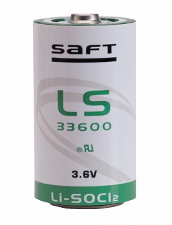 Элемент питания 3,6V D SAFT LS33600