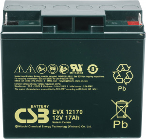 картинка Аккумуляторная батарея CSB EVX 12170 12V/17Ah от Кипер Трэйд