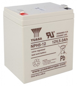 картинка Аккумуляторная батарея YUASA NPH5-12 12V 5Ah от Кипер Трэйд