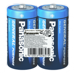 картинка Элемент питания 1,5V D/R20 Panasonic General Purpose от Кипер Трэйд