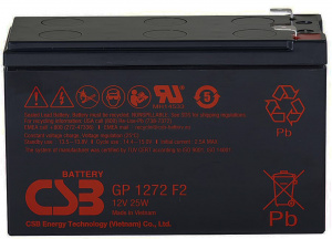 картинка Аккумуляторная батарея CSB GP 1272 25W F2 12V/7.2Ah от Кипер Трэйд
