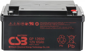 картинка Аккумуляторная батарея CSB GP 12650 12V/65Ah от Кипер Трэйд
