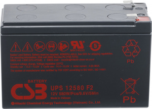 Аккумуляторная батарея CSB UPS 12580 F2 12V/10.5Ah
