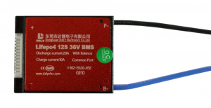 картинка Плата BMS Daly LiFePO4 12S20A 36V 20A от Кипер Трэйд