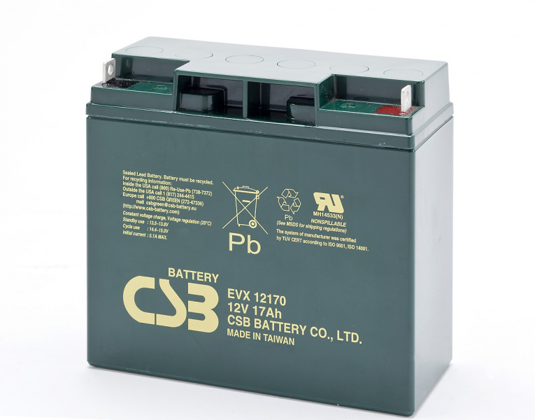  батарея CSB EVX 12170 12V/17Ah, EVX серия  в .