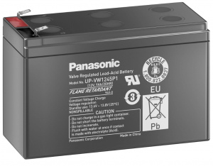 картинка Аккумуляторная батарея Panasonic UP-VW1245P1 F2 12V/9Ah от Кипер Трэйд