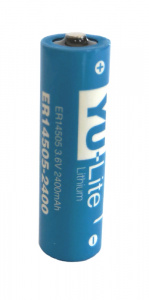 картинка Элемент питания 3,6V AA/14500 YU-Lite Lithium (1AA3-6LI) от Кипер Трэйд