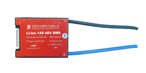 Плата BMS Daly Li-lon 14S50A 48V 50A