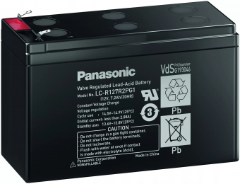 Аккумуляторная батарея Panasonic LC-R127R2PG1 F2 12V/7.2Ah