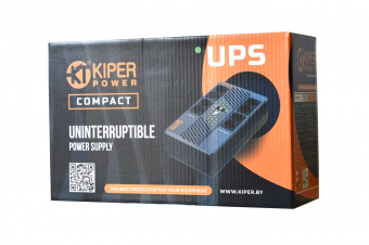 картинка ИБП Kiper Power Compact 1000 (1000VA/600W) от Кипер Трэйд