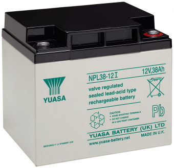 Аккумуляторная батарея YUASA NPL38-12I 12V 38Ah