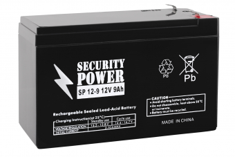 Аккумуляторная батарея Security Power SP 12-9 F1 12V/9Ah