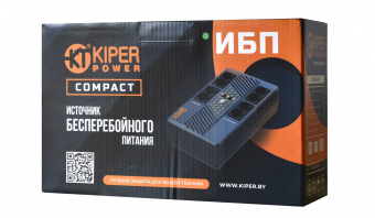 картинка ИБП Kiper Power Compact 800 (800VA/480W) от Кипер Трэйд