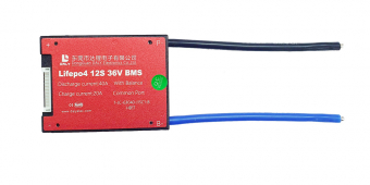 картинка Плата BMS Daly LiFePO4 12S40A 36V 40A от Кипер Трэйд