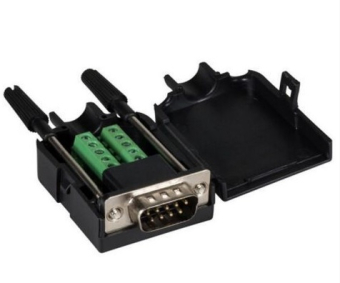 картинка Разъем DB9-M 9pin c клеммной колодкой в корпусе от Кипер Трэйд