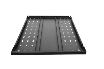 картинка Полка усиленная для аккумуляторов, грузоподъемностью 200кг, глубина 750мм, цвет черный СВ-75 АК-9005 от Кипер Трэйд