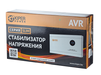картинка Стабилизатор напряжения Kiper Power Slim 5000 LCD (5000VA/3000W) от Кипер Трэйд