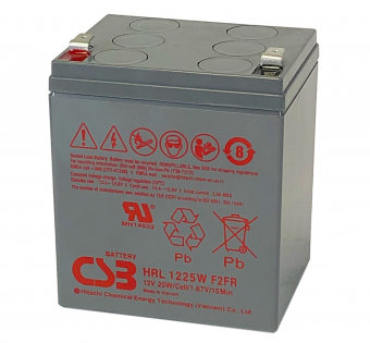 Аккумуляторная батарея CSB HRL 1225W F2 12V/5Ah