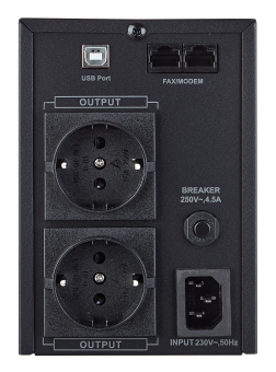 картинка ИБП Kiper Power SmartPro 650 Gen1 (650VA/360W) от Кипер Трэйд