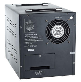 картинка Стабилизатор напряжения Kiper Power Expert Pro 10000 LCD (10000VA/6000W) от Кипер Трэйд