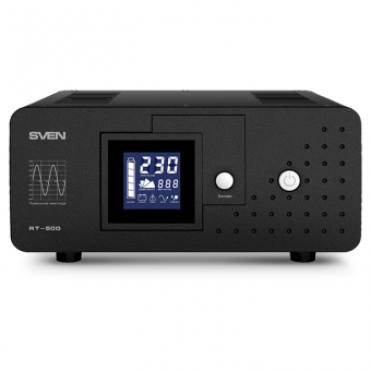 картинка ИБП SVEN RT-500 (500VA/300W) от Кипер Трэйд