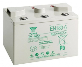 картинка Аккумуляторная батарея YUASA EN180-6FR 6V 180Ah от Кипер Трэйд