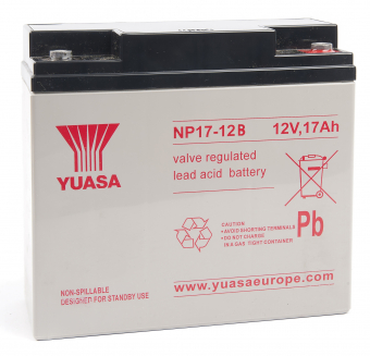 картинка Аккумуляторная батарея YUASA NP18-12B 12V 18Ah от Кипер Трэйд