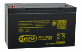 картинка Аккумуляторная батарея гелевая Kiper GEL-121000 12V/100Ah от Кипер Трэйд