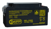 картинка Аккумуляторная батарея гелевая Kiper GEL-12650 12V/65Ah от Кипер Трэйд