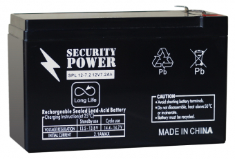 Аккумуляторная батарея Security Power SPL 12-7,2 F2 12V/7.2Ah