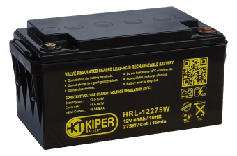 картинка Аккумуляторная батарея Kiper HRL-12275W 12V/65Ah от Кипер Трэйд